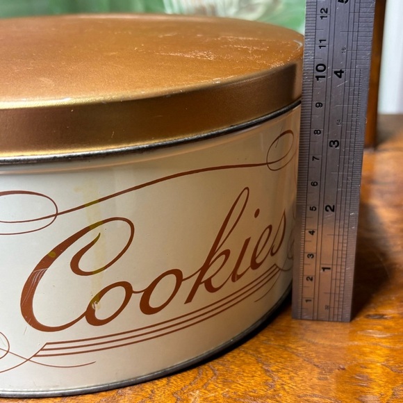 Vintage 50s GSW General Steel Wares cookies tin - Picture 9 of 9
